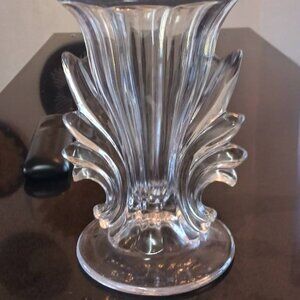 Vintage American Fosteria Fluted Vase 7" Excellent Condition